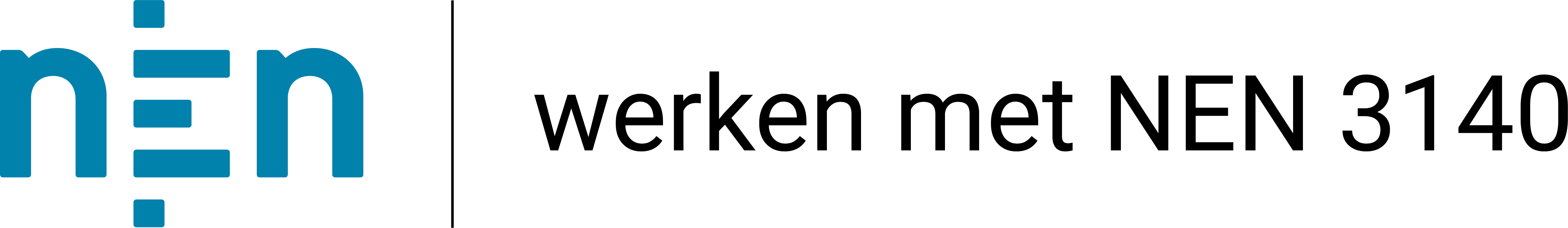 Werken met NEN 3140 logo